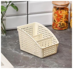 Органайзер Лофт с перегородками широкий 180х135х120мм (слоновая кость) 672026 Виолет  фото 3