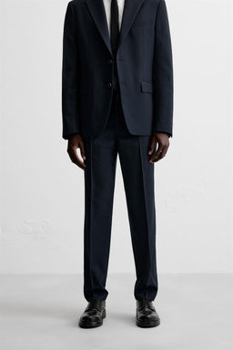 PINSTRIPE SUIT TROUSERS