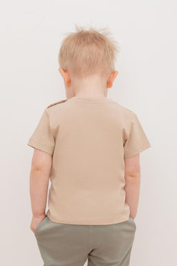 КР 302155/темно-бежевый фуфайка д/мал яс