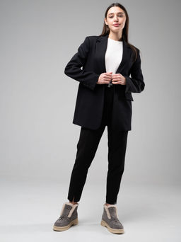 Ботинки EDART 307.florida be. серый замок замша/шерсть - Ed'art фото 8