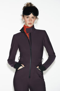 WATER-RESISTANT WINDPROOF RECCO® TECHNOLOGY SKI COLLECTION JUMPSUIT - Zara фото 20