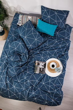 КПБ Грани Н поплин + серебро