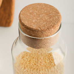 Бутылка 1000мл, 25х9см, стекло, пробка VETTA ЭКО арт. 828-004 - Полимербыт фото 3