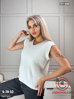 Женская жилетка вязаная - Bruno фото 10