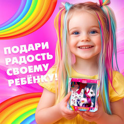 Игрушка «Радужный пони», цвета МИКС