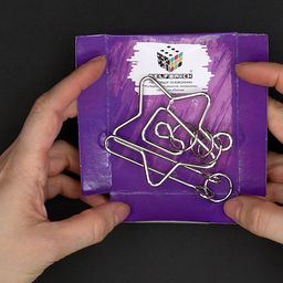 DELFBRICK DLM-31 Головоломка металлическая 1 шт Звезда 6 элемент