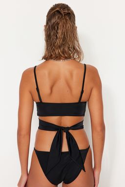 TRENDYOLMILLA Siyah Bralet Baglamal? Bikini Ustu TBESS22BU0279  фото 6