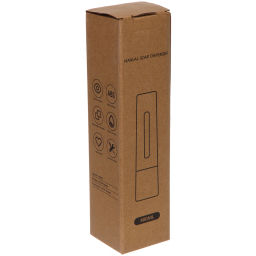 Дозатор для жидкого мыла настенный 400 мл черный ZA607B