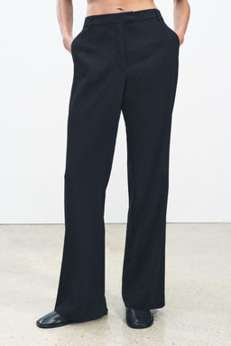 ZW COLLECTION STRAIGHT-FIT TROUSERS - Zara фото 2
