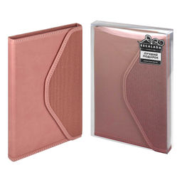 Ежедневник недатированный ESCALADA, А5+, 160 л., арт. 67161/ 10 ПИКЕ РОЗОВЫЙ