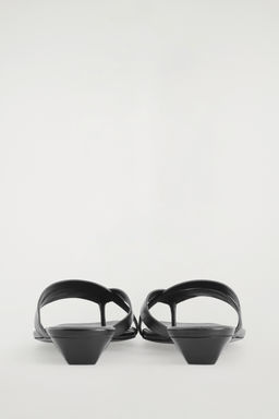 SANDALIAS PIEL TAC?N KITTEN - H&m фото 3