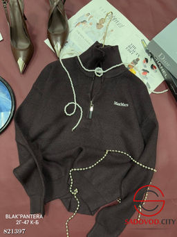 Свитер женский на полузамке - Bruno фото 4