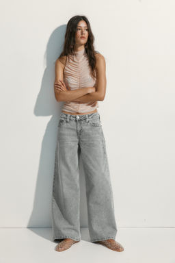 Baggy Wide Low Waist Jeans - H&m фото 10