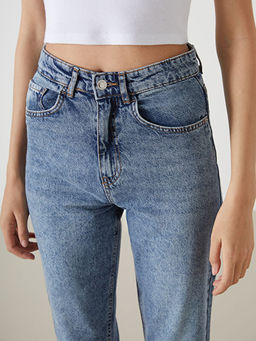 Mom Fit Kad?n Jean Pantolon