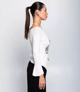 Джемпер #КТ8976, молочный - Dommod фото 2