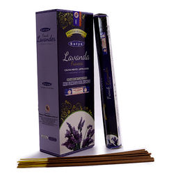 Благовония Satya Hexa Lavender Лаванда аромапалочки уп-6шт