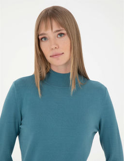 Petrol Slim Fit Kazak - Pierre cardin фото 2