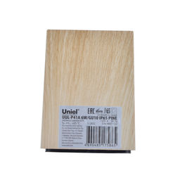 UUL-P41A 6W/GU10 IP65 PINE Светильник уличный, под лампу GU10. Архитектурный накладной. Цвет корпуса сосна. TM Uniel