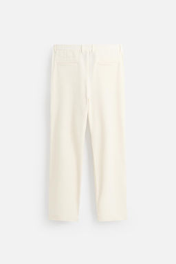 TEXTURED CHINO TROUSERS - Zara фото 16