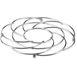 Подставка под горячее CARNALE, диам. 21 см (хром.металл) арт.103821 - Mallony фото 2