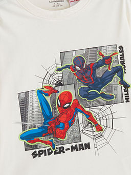 Spider-Man Bask?l? Erkek ?ocuk Ti??rt