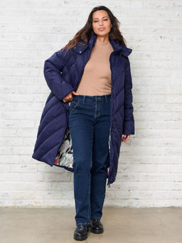 Пальто женское 2241122004 blue - Maxroses фото 2