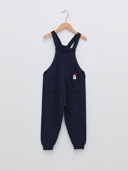 Basic Erkek Bebek Triko Salopet