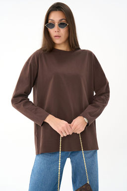 Лонгслив Эшли (шоколадный) - Эльза фото 5