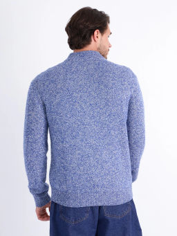 Кардиган мужской GREG G139-RC01 (голубой меланж)  фото 10