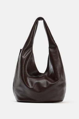 MAXI BUCKET BAG WITH SIDE ZIP - Zara фото 3