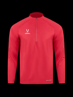 Джемпер ветрозащитный JOGEL PREMIER PerFormPROOF 1/4 Zip Wind Top, красный  фото 9