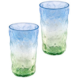 Набор 2 стаканов 360 мл 8*8*13,5 см стекло