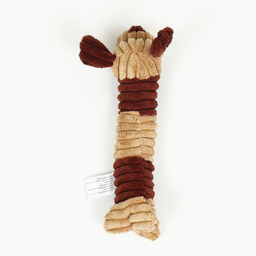 Игрушка текстильная Пес, 24 х 8 см, коричневая - Пижон фото 2