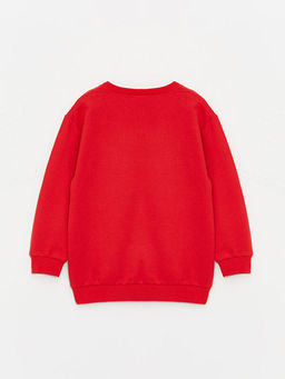 Bisiklet Yaka Uzun Kollu Erkek Bebek Sweatshirt ve Pantolon 2li Tak?m - Waikiki фото 3