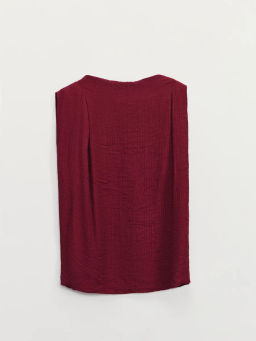 Блуза ассиметричного кроя с содержанием вискозы / Zarina  фото 8