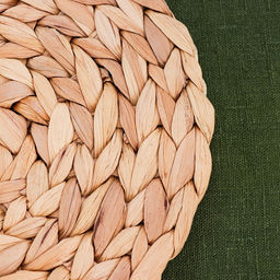 Салфетка сервировочная, d 20 х 0.5 см, водный гиацинт - Simaland фото 2