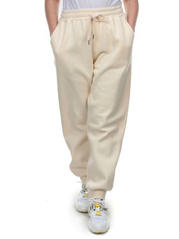 M075 BEIGE Брюки спортивные женские на флисе (100% хлопок) 7986 - Fashion фото 2