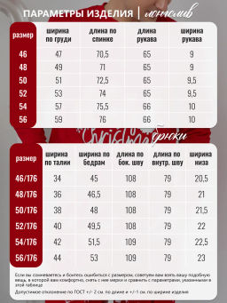 Комплект новогодняя пижама из 100% хлопка BINITA