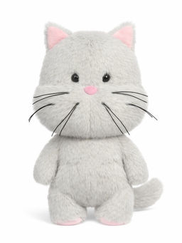 Мягкая игрушка "Котенок Мурзик", 33 см 7693/ср/33