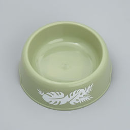 Цена за 2 шт. Миска пластиковая «Тропики», 250 мл, оливковая