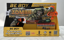 Бластер "BeBoy" с мягкими пулями (IT109769) в комплекте 24 патрона, в коробке 45*6,5*29см