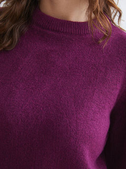 Bisiklet Yaka Kad?n Triko Kazak