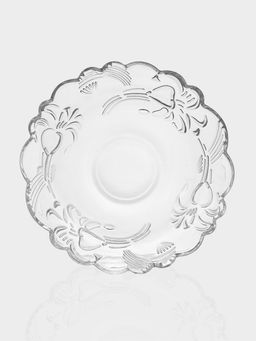 Салатники «Флора», 260 мл, 1500 мл, d=12.2/22 см, набор 7 шт., стекло, прозрачные