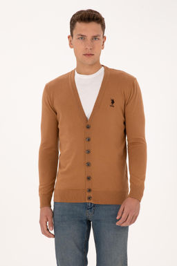 Erkek Camel Basic Triko H_rka