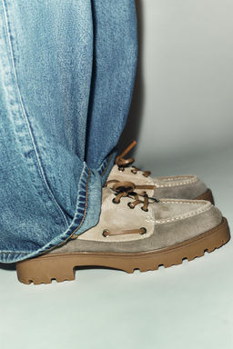 PLATFORM DECK LOAFERS - Zara фото 2