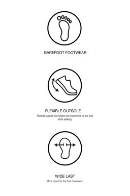 BAMBA PIEL BAREFOOT / Blanco