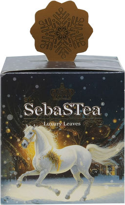 SebaSTea. Новый год. Ассорти-мини. Белая лошадь карт.упаковка, 15 пак.