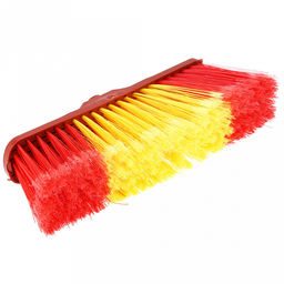 Щетка для пола "Киви" 26,5х5см (ворс 8,5см) цвета в ассортименте: зеленый, красный, синий (Китай)