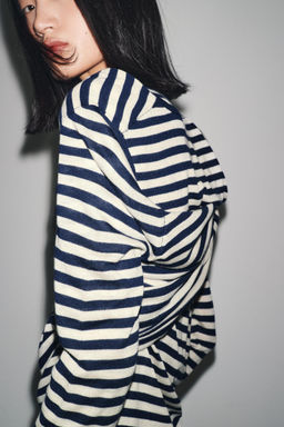STRIPED KNIT SWEATER - Zara фото 4