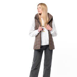 RODOS Жилет женский демисезон М-235/1 Какао